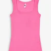 Ever Me Top - Geribde structuur - pink Best