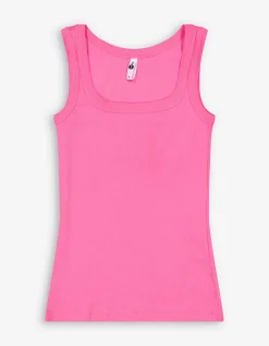 Ever Me Top - Geribde structuur - pink Best