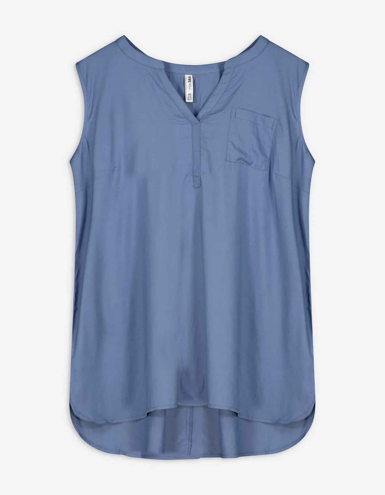Maxi Blue Top - Viscose - lichtblauw Best