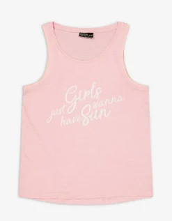 Takko Top - Vooropdruk - roze Best