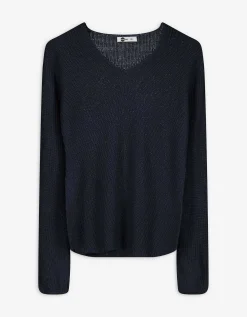 Ever Me Trui - Effen - donkerblauw New