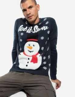 Jean Pascale Trui - Kerst - donkerblauw New