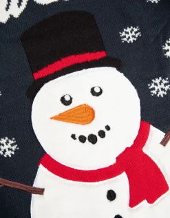 Jean Pascale Trui - Kerst - donkerblauw New
