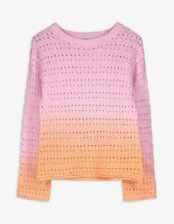 Dopodopo girls Trui - Kleurverloop - pink Sale
