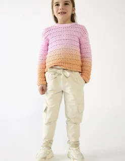 Dopodopo girls Trui - Kleurverloop - pink Sale
