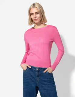 Ever Me Trui - Sierknopen - pink Hot
