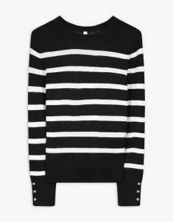 Ever Me Trui - Sierknopen - zwart Fashion