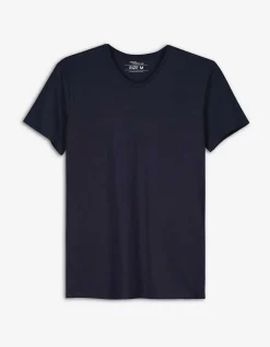 Jean Pascale T-shirt - Basis - donkerblauw Discount