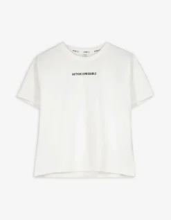 Page One Active T-shirt - 3D-applicatie - wit Discount