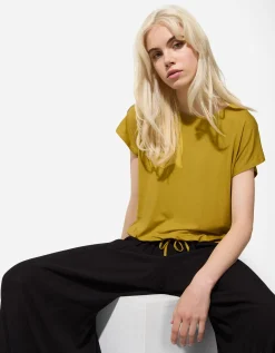 Ever Me T-shirt - Effen - donkergroen Outlet