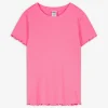 Page One Young T-shirt - Effen - pink Online