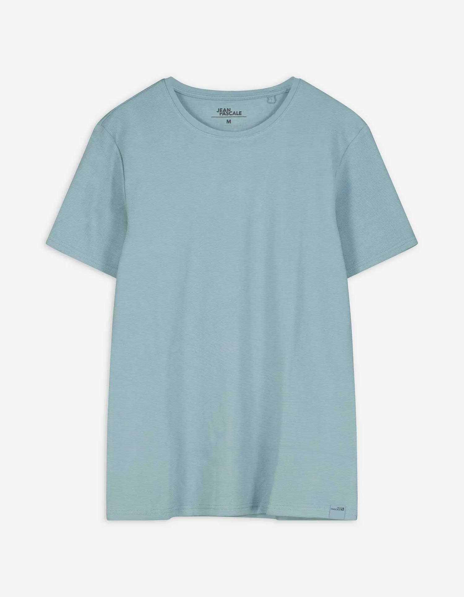 Jean Pascale T-shirt - Effen - turkoois Fashion