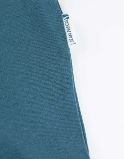 Jean Pascale T-shirt - Effen - turkoois Clearance