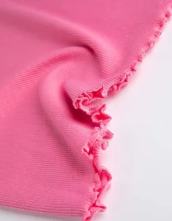 Dopodopo girls T-shirt - Geribde structuur - pink Discount