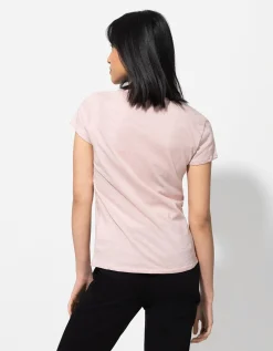 Ever Me T-shirt - Glitterprint - roze Clearance