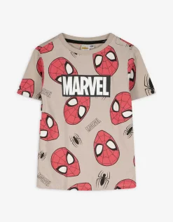 Dopodopo boys T-shirt - Marvel - beige Clearance