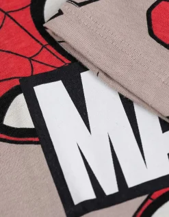 Dopodopo boys T-shirt - Marvel - beige Clearance
