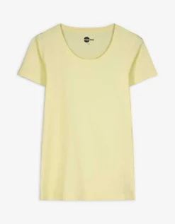 Ever Me T-shirt - Met stretch - lichtgeel Best