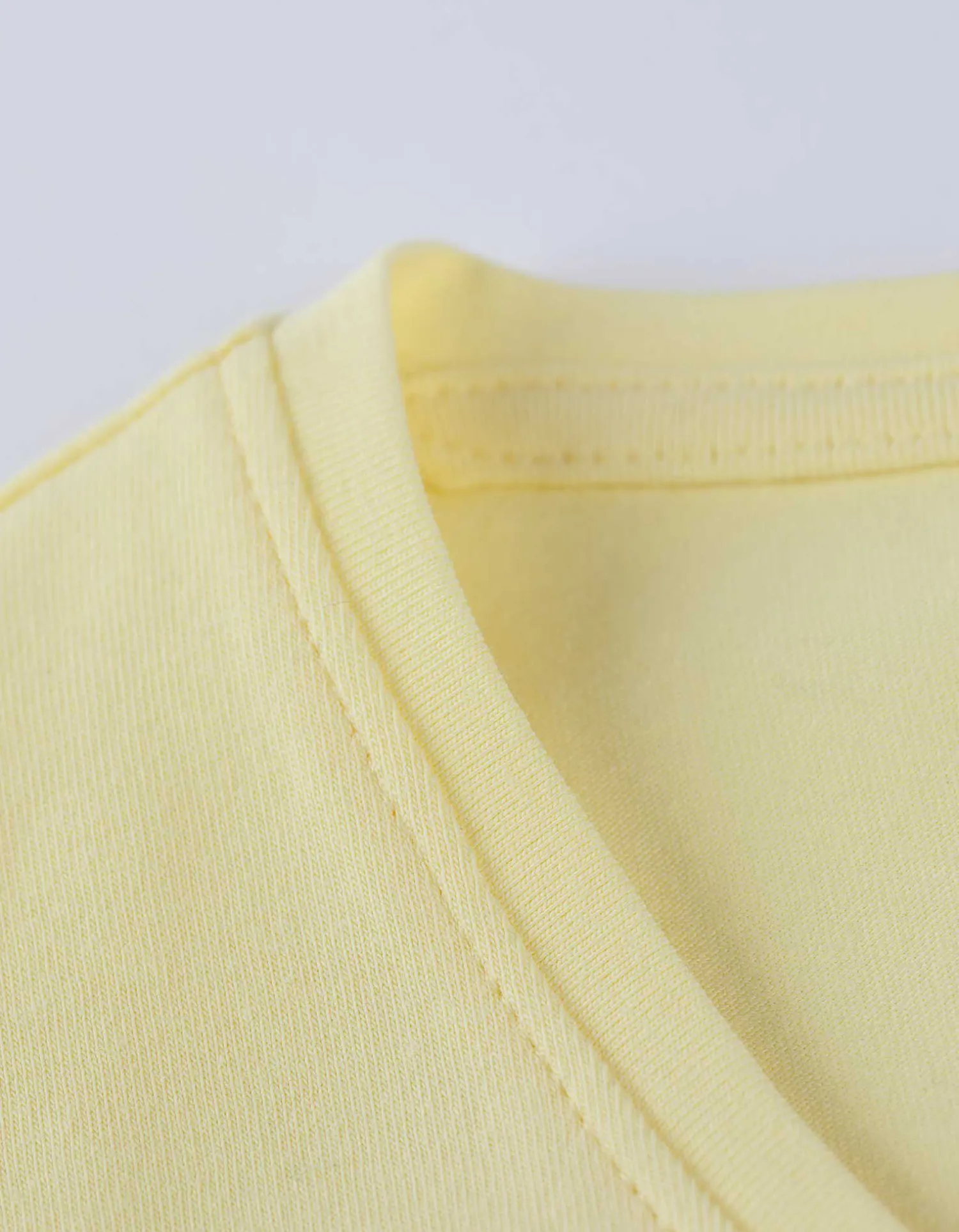 Ever Me T-shirt - Met stretch - lichtgeel Best