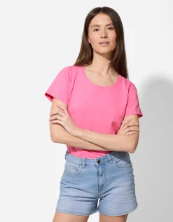 Ever Me T-shirt - Met stretch - pink Best