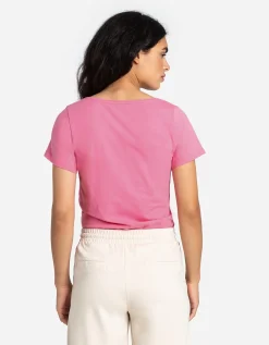 Ever Me T-shirt - Met stretch - pink Best