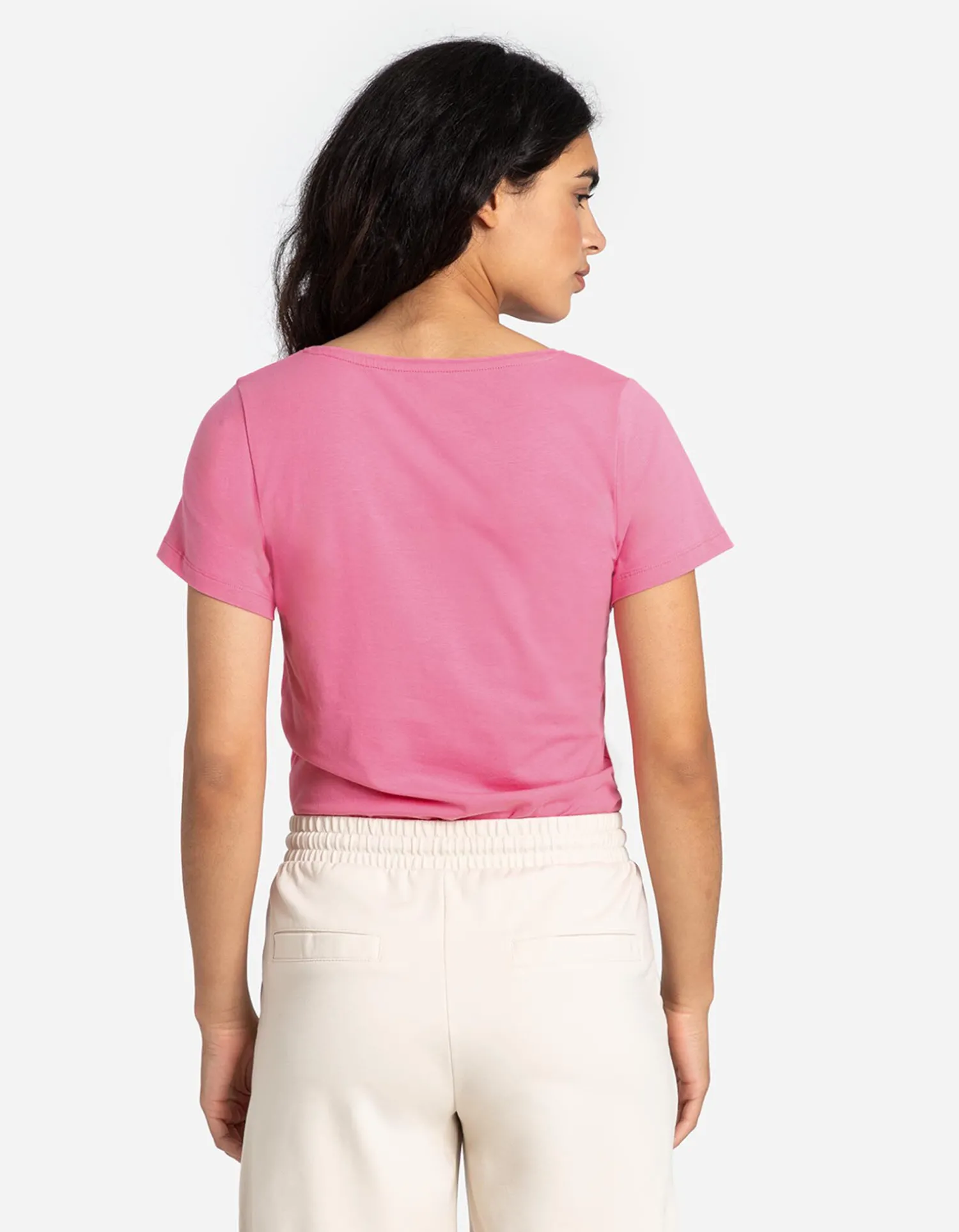 Ever Me T-shirt - Met stretch - pink Best