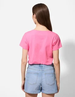 Ever Me T-shirt - Met stretch - pink Best