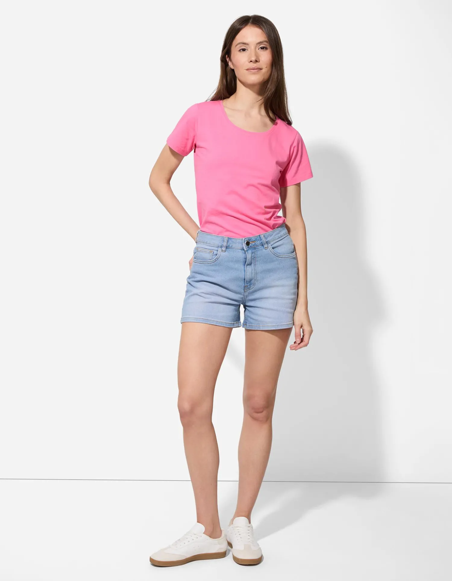 Ever Me T-shirt - Met stretch - pink Best