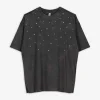 Page One T-shirt - Met studs - donkergrijs Best