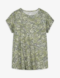 Maxi Blue T-shirt - Motief all-over - groen Sale