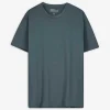 Jean Pascale T-shirt - Oversized fit - turkoois Fashion