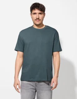 Jean Pascale T-shirt - Oversized fit - turkoois Fashion