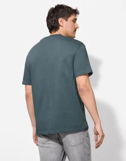 Jean Pascale T-shirt - Oversized fit - turkoois Fashion