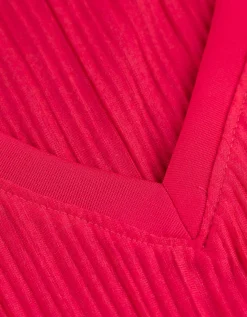 Takko T-shirt - Plooien - pink Best