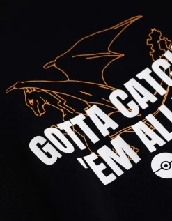 Chapter T-shirt - Pok&eacute;mon - zwart Discount