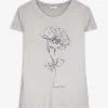 Takko T-shirt - Print - beige New