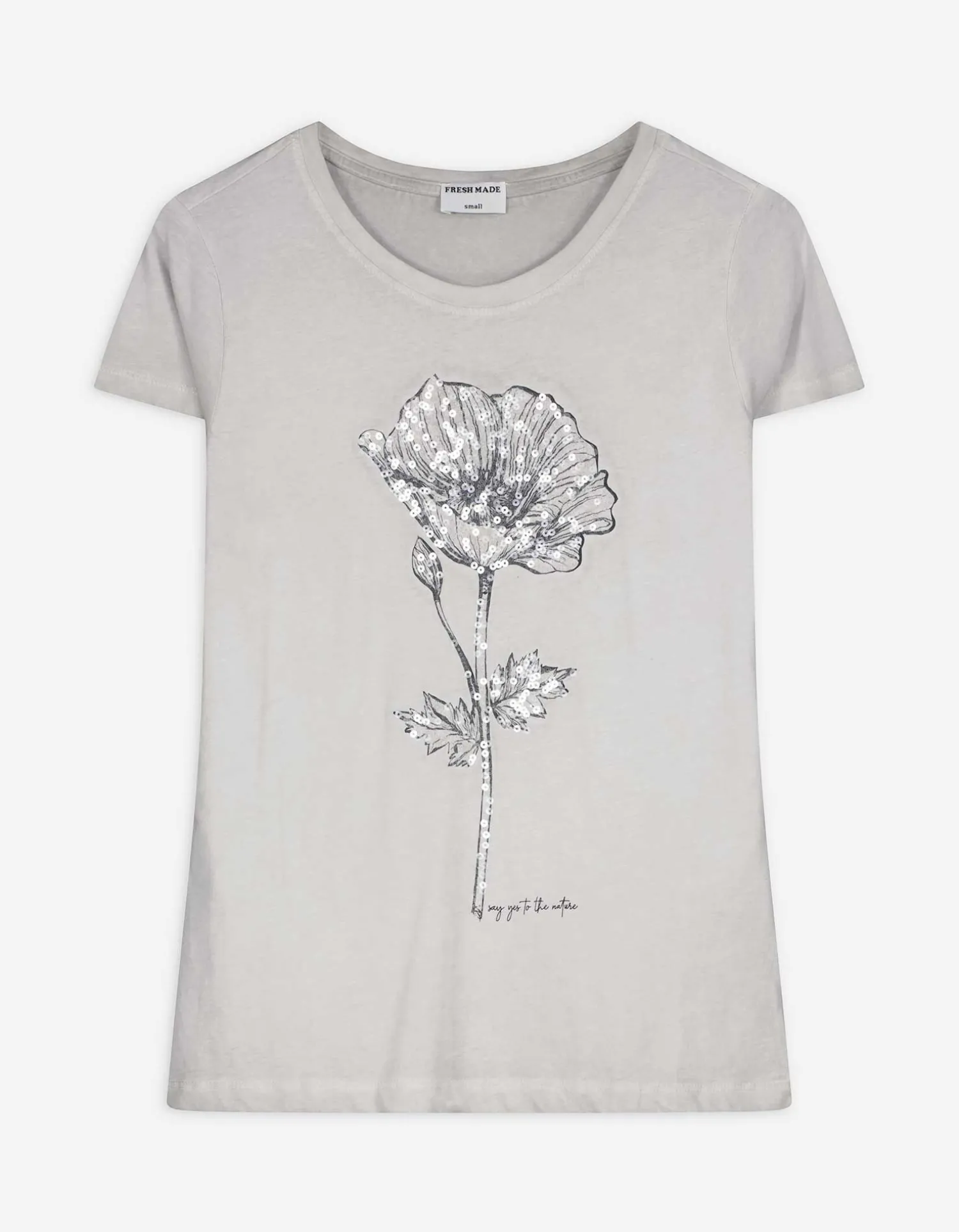 Takko T-shirt - Print - beige New