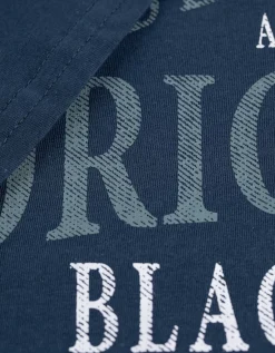 Jean Pascale T-shirt - Print - donkerblauw Hot