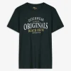 Jean Pascale T-shirt - Print - turkoois Hot