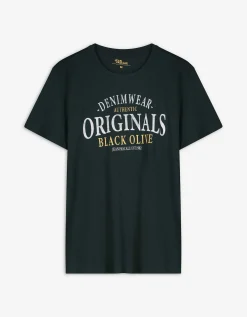Jean Pascale T-shirt - Print - turkoois Hot