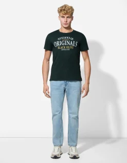 Jean Pascale T-shirt - Print - turkoois Hot