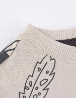 Dopodopo mini T-shirt - Print all-over - beige Clearance
