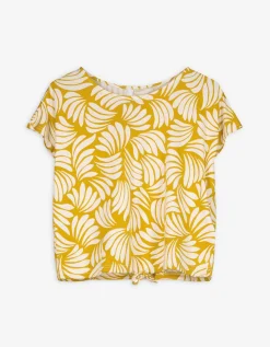 Ever Me T-shirt - Print all-over - donkergroen Sale