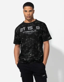 Chapter T-shirt - Print all-over - zwart Sale