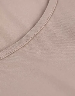 Page One T-shirt - Slim fit - beige Discount