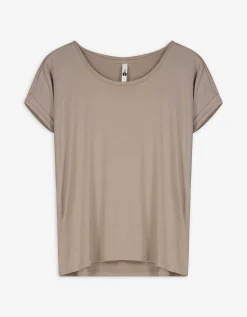 Ever Me T-shirt - Viscosemix - beige Clearance