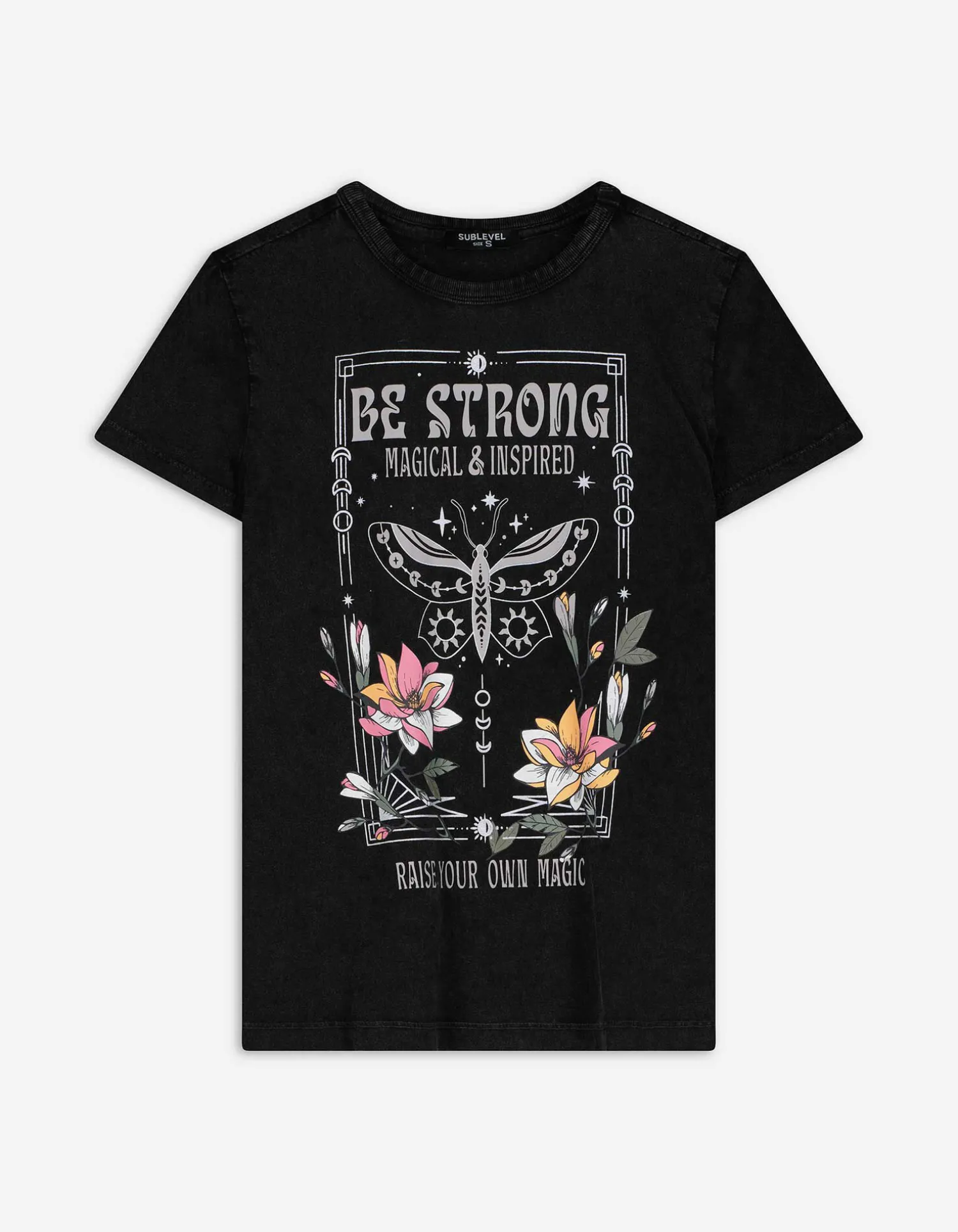 Takko T-shirt - Vooropdruk - donkergrijs Sale