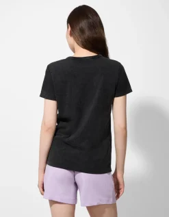 Takko T-shirt - Vooropdruk - donkergrijs Sale