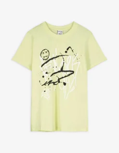 Chapter Young T-shirt - Vooropdruk - lichtgeel Sale