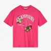 Takko T-shirt - Vooropdruk - pink Discount